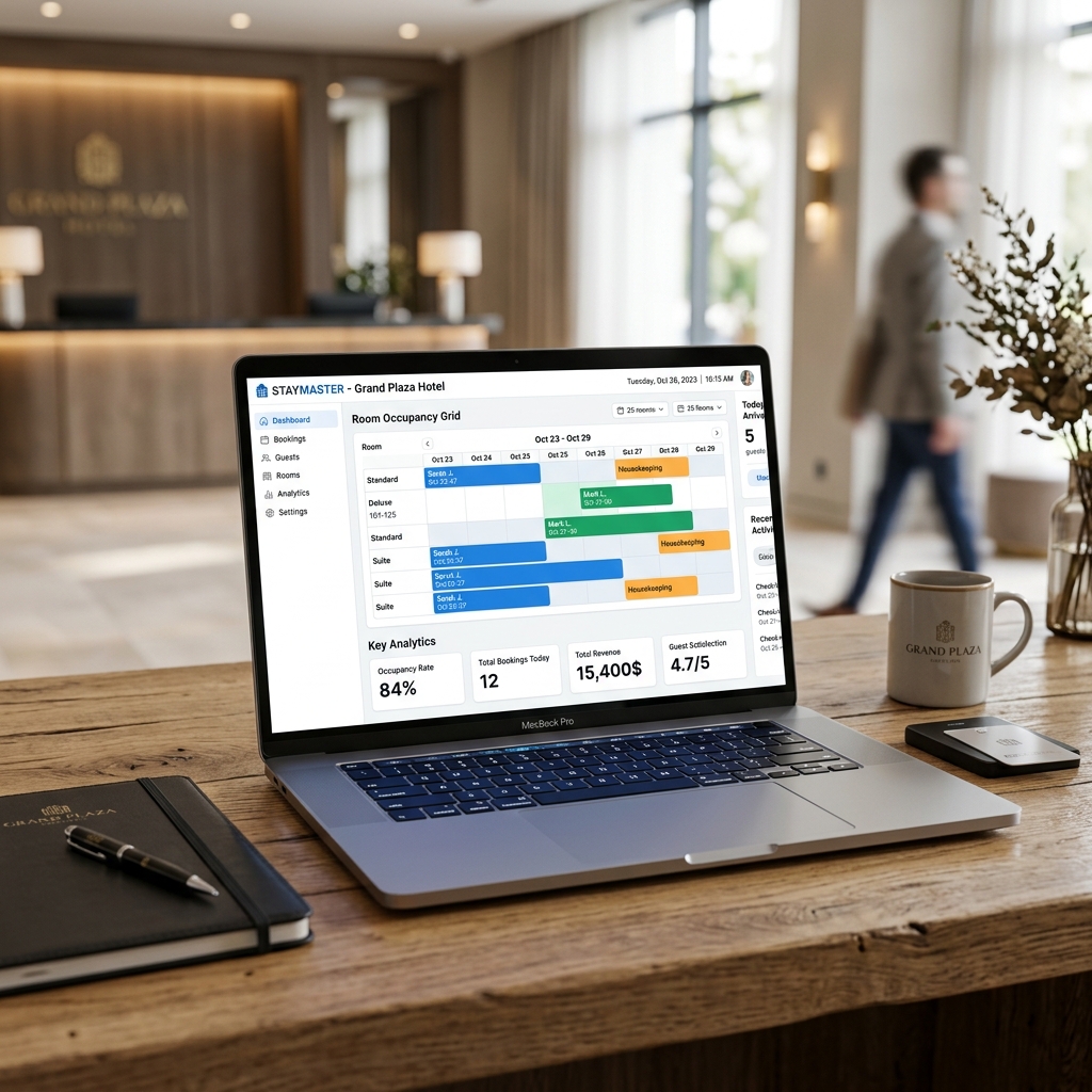 Hospitality Desktop Enterprise UI