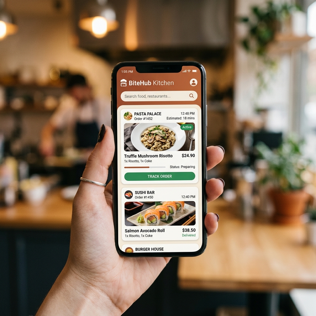 Restaurant Mobile App UI