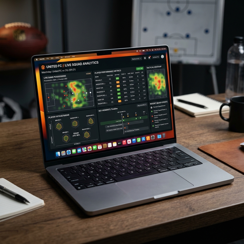 Sports Apps Desktop Enterprise UI